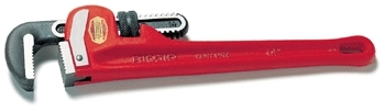 RID-31015 12"  STEEL PIPE WRENCH