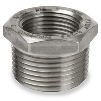 FBH-1006-SS 1/4X1/8 HEX BUSHING 304STAINLESS