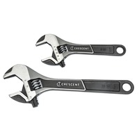 CRE-ATWJ2610VS WRENCH SET, 6/10", ADJ, WIDE JAW, CARDED