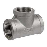 FTE-2600-SS 1-1/2  TEE 304STAINLESS