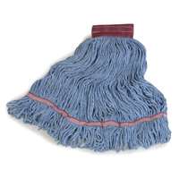 BLUE STRING MOP HEAD W/RED BAND