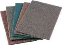 6 X 9 MAROON VF NON-WOVEN PADS 180 GRIT GENERAL PURPOSE